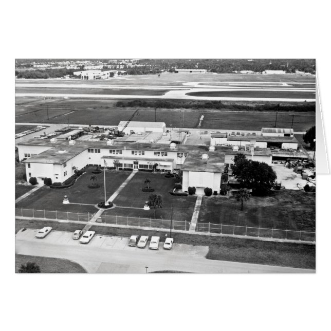 Naval Luft Station Fort Lauderdale på 1950-talet Hälsningskort (Framsidan Horizontal)