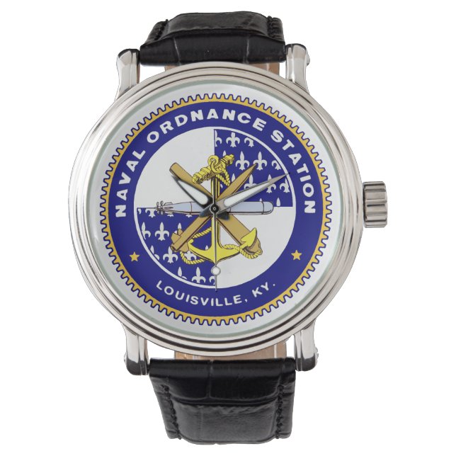 Naval Ordnance Station Louisville Watch Armbandsur (Framsida)