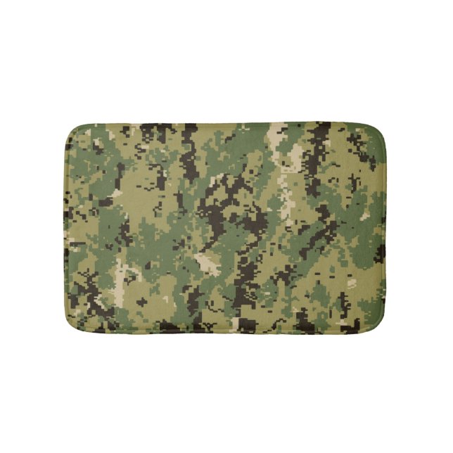 Naval Woodland Camouflage Badrumsmatta (Framsidan)