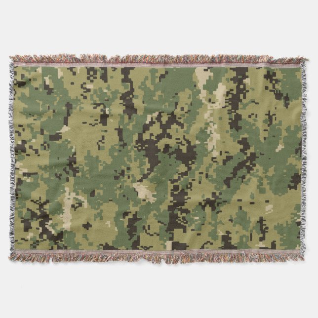 Naval Woodland Camouflage Filt (Framsidan)
