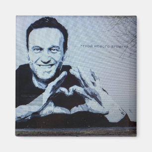 Navalny vår tids Hero Magnet