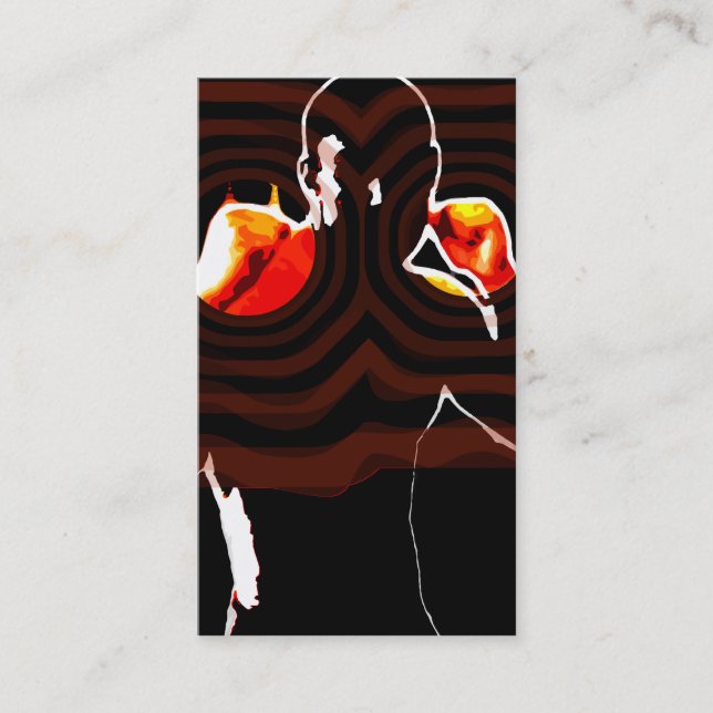 nävar av avfyrar visitkort (Framsida)