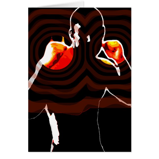 nävar av brand hälsningskort (Framsidan)