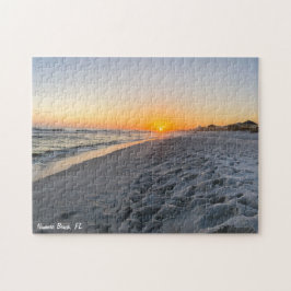 Navarra Beach Florida Sunset Jigszle Puzzle Pussel