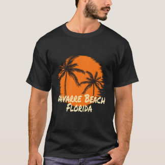 Navarre Beach Fl Florida Vacation Souvenir Sol Pal T Shirt