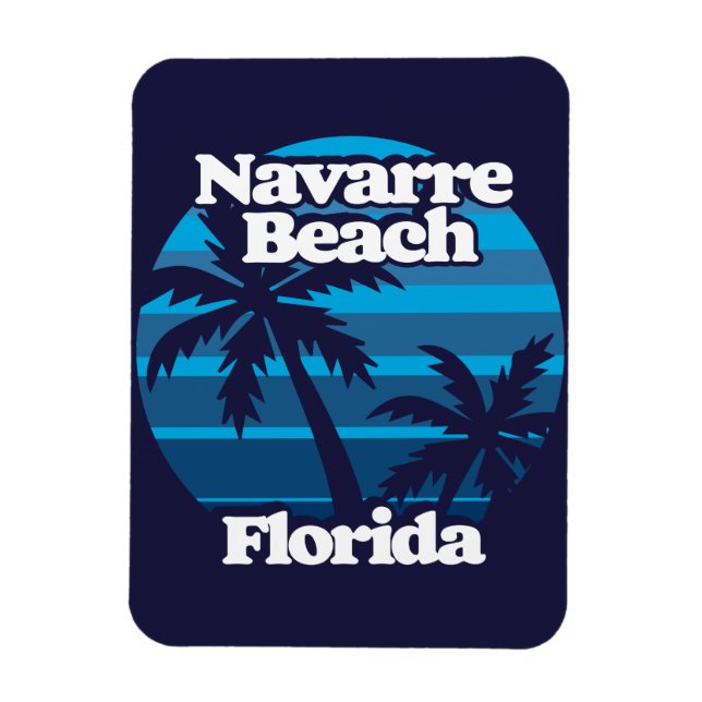 Navarre Beach Florida Magnet (Vertikal)