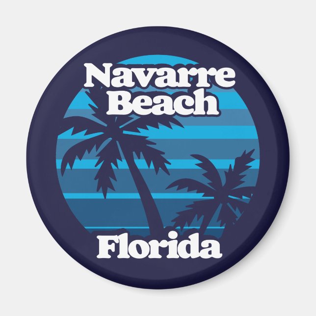 Navarre Beach Florida Magnet (Framsidan)