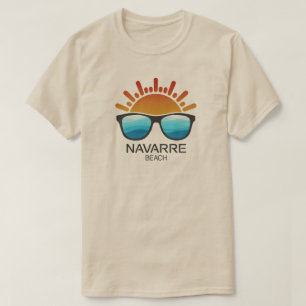 Navarre Beach Florida Sunglasses T Shirt