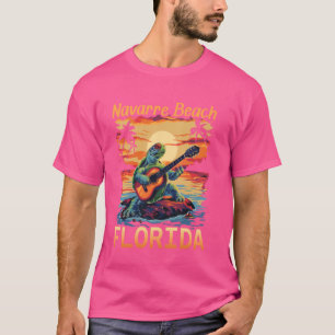 Navarre Beach Florida Vacation Turtle Älskare somm T Shirt