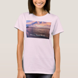 Navarre Beach Magic Hour Lila Sunset T-Shirt