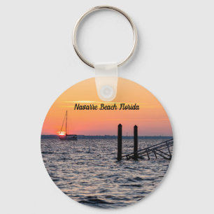 Navarre Florida Santa Rosa Sunrise Nyckelring