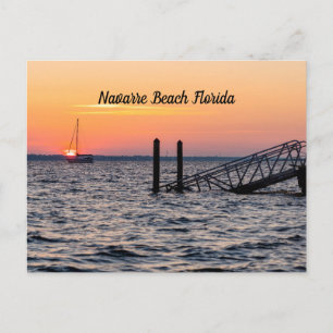 Navarre Florida Santa Rosa Sunrise Vykort