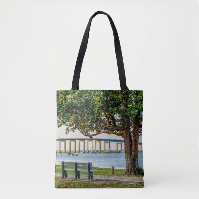 Navarre Park Bench och Bridge Tygkasse (Framsida)