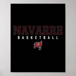 Navarre Raiders logotyp Sketll Hs Poster