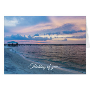 Navarre Santa Rosa Sunset Thinking of You Card OBS Kort