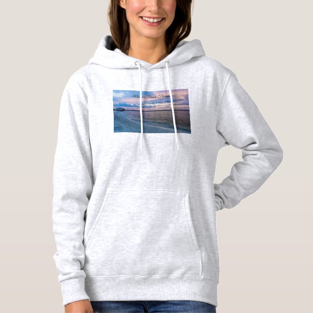 Navarre Santa Rosa Sunset Women's Hoodie T Shirt (Framsida)