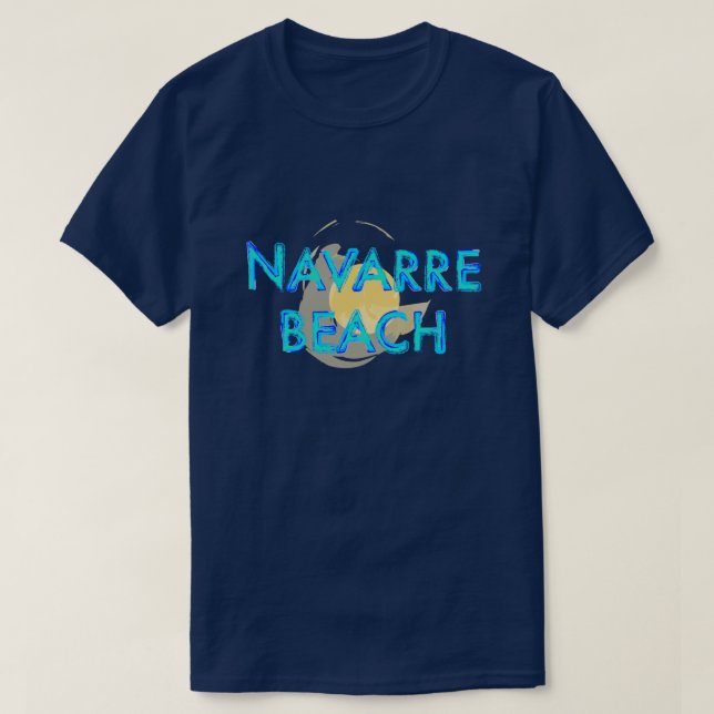 Navarre strandFlorida artsy design Tee (Design framsida)