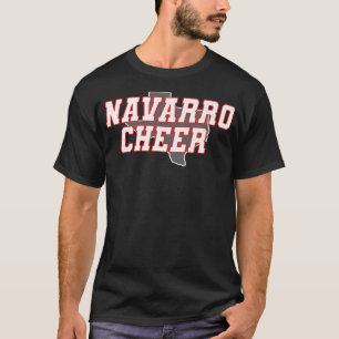 Navarro Cheer Texas Logotyp Premium TShirt T Shirt