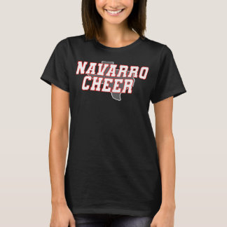Navarro Cheer Texas Logotyp Premium TShirt T Shirt
