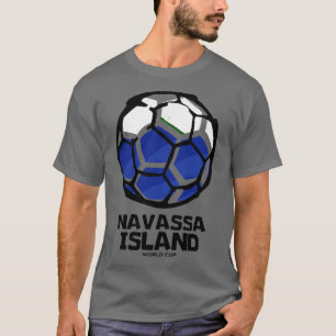 Navassa Island Land Flagga T Shirt