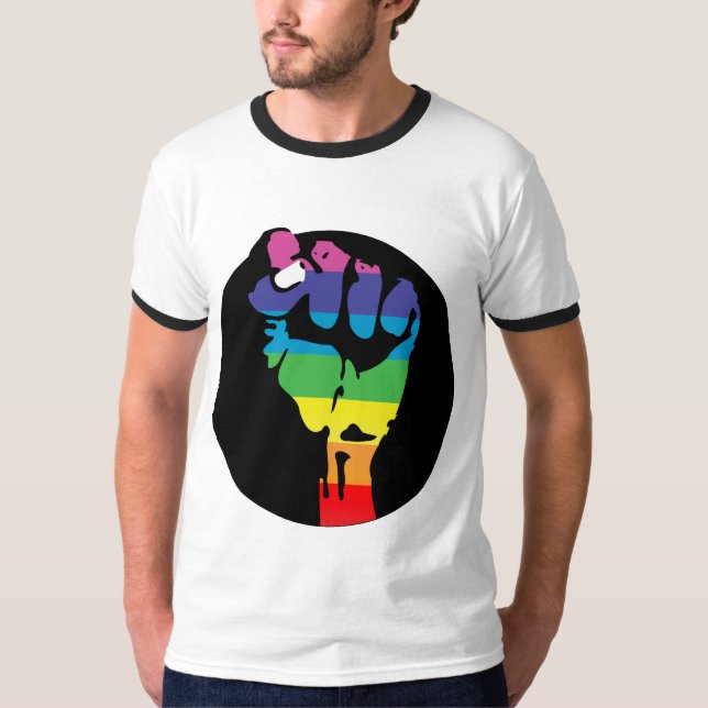näve av pride t-shirt (Framsida)
