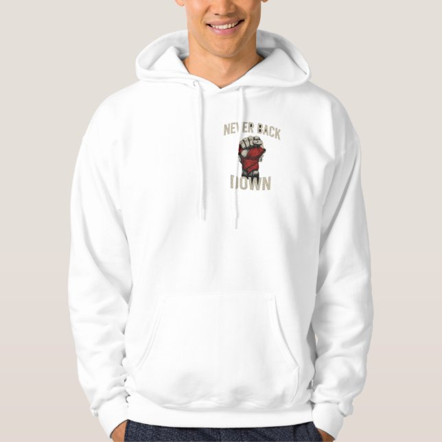Näve av trots hoodie (Framsida)