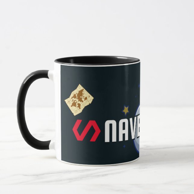 Nave - Curious Stuff and Designs 🚀 Mugg (Vänster)
