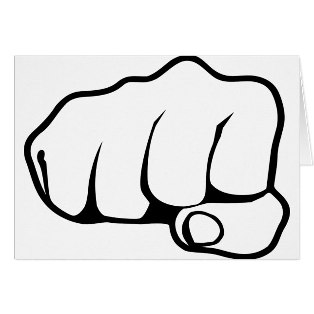 Näve Hälsningskort (Framsidan Horizontal)