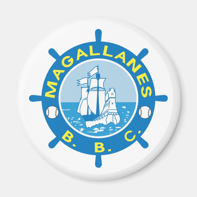 Navegantes del Magallanes Magnet (Framsidan)