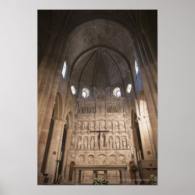 Naven på klostret Santa Maria de Poblet Poster (Framsidan)