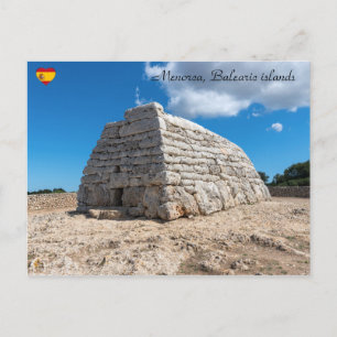 Naveta des Tudons, Prehistorisk Grav - Menorca Vykort