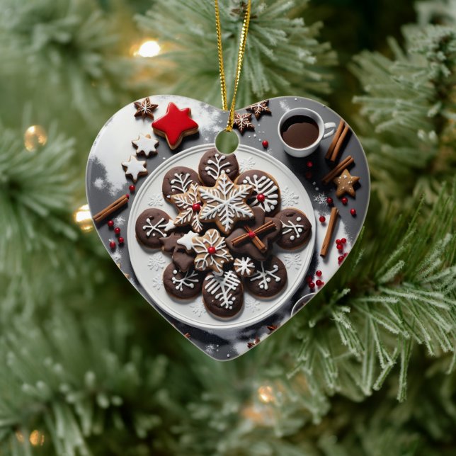 Navidad 1 - 001 julgransprydnad keramik (Träd)