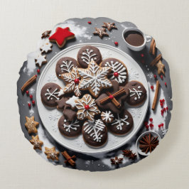 Navidad 1 - 001 rund kudde