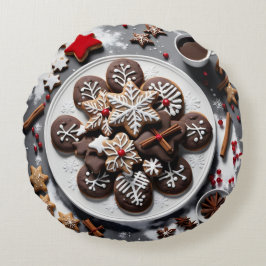 Navidad 1 - 001 rund kudde