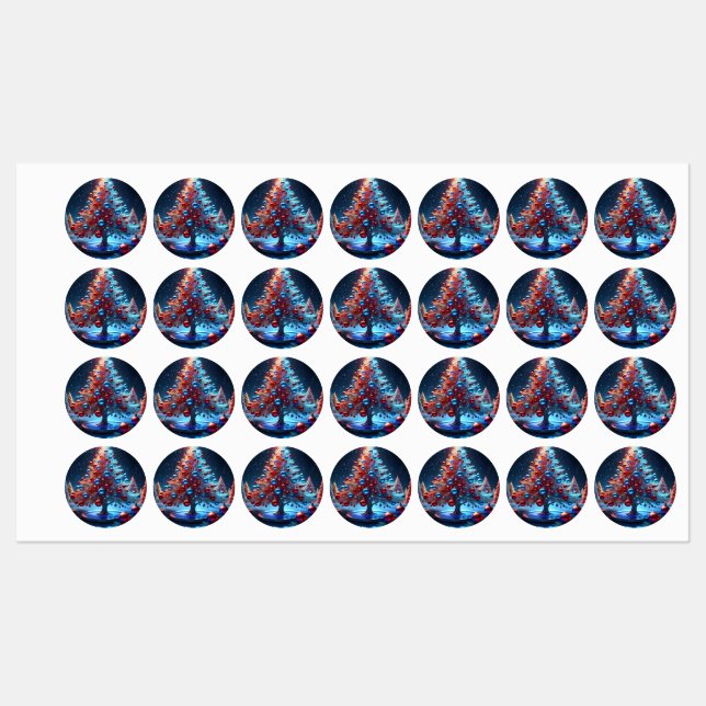 navidad 1 - 002 klistermärke (Ark)