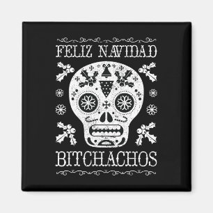 Navidad Bitchachos Den finne julskullen Meme Gift Magnet