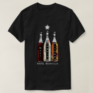 Navidad Boricua Puerto Rico Mavi Coquito Pitorro T Shirt
