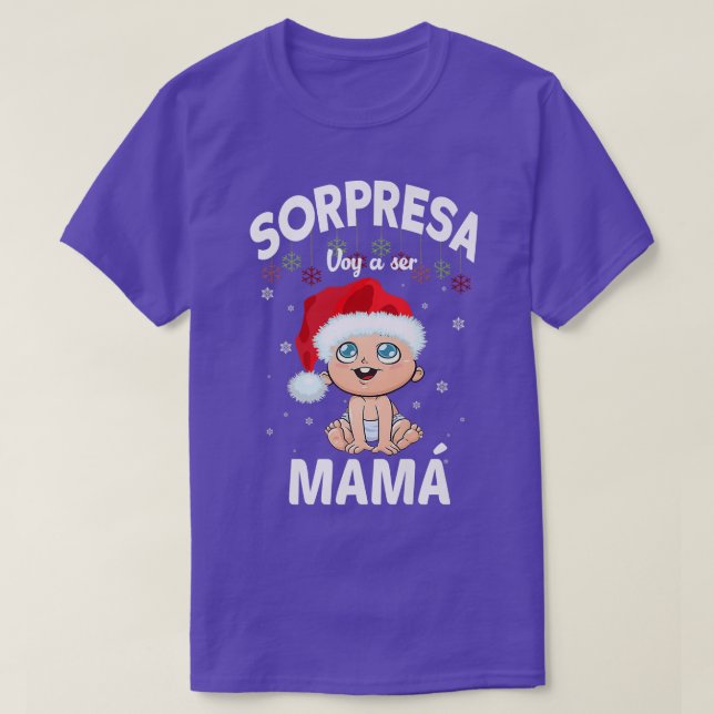 Navidad Funny SORPRESA T Shirt (Design framsida)