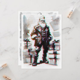 Navidad Punk (Santa pared). Kort