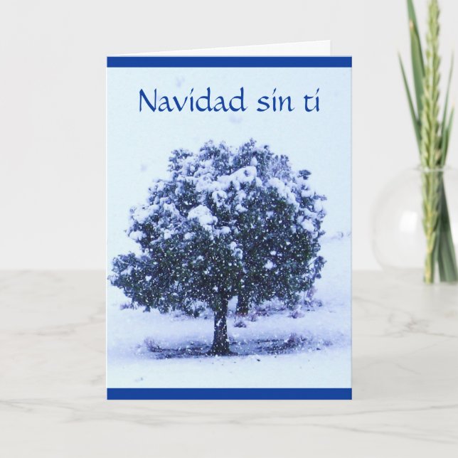 Navidad syndar Ti - älska dig Fröcken dig jul Helgkort (Framsida)