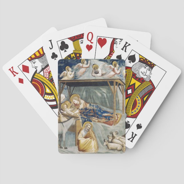 Navigation (Jesus Kristus födelse) (av Giotto) Casinokort (Baksidan)