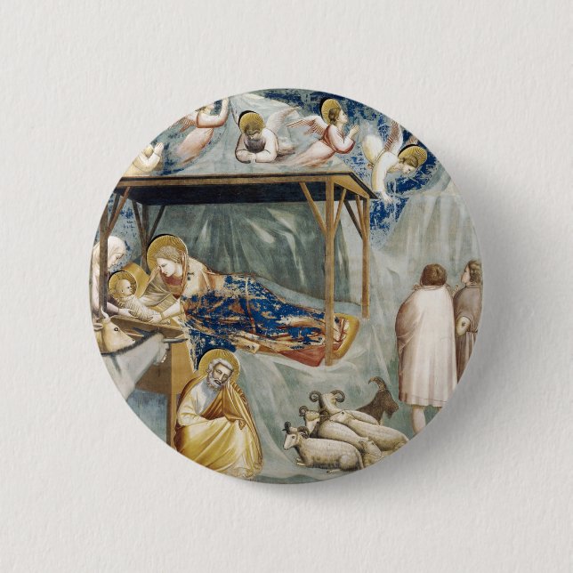 Navigation (Jesus Kristus födelse) (av Giotto) Knapp (Framsida)