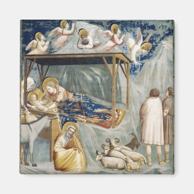 Navigation (Jesus Kristus födelse) (av Giotto) Magnet (Framsidan)