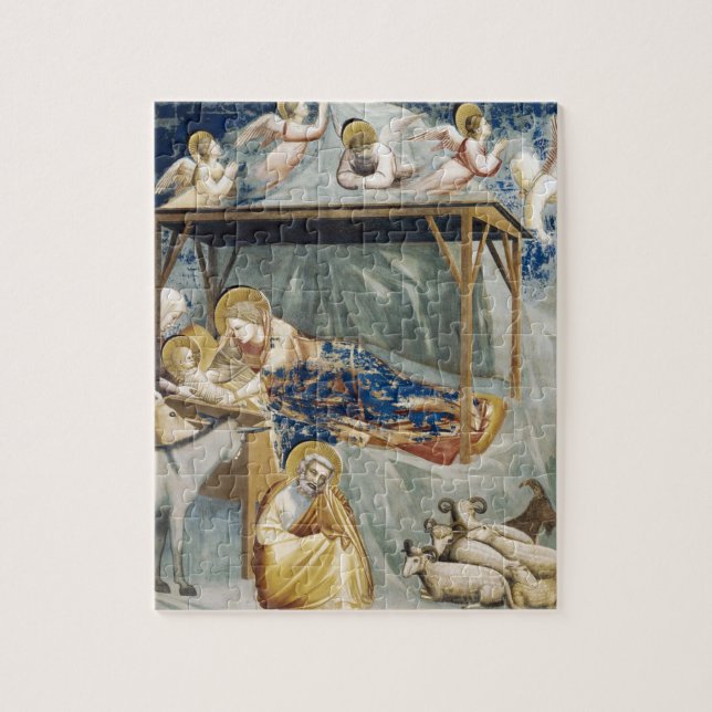 Navigation (Jesus Kristus födelse) (av Giotto) Pussel (Vertikal)