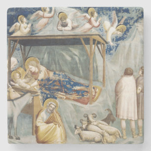 Navigation (Jesus Kristus födelse) (av Giotto) Stenunderlägg