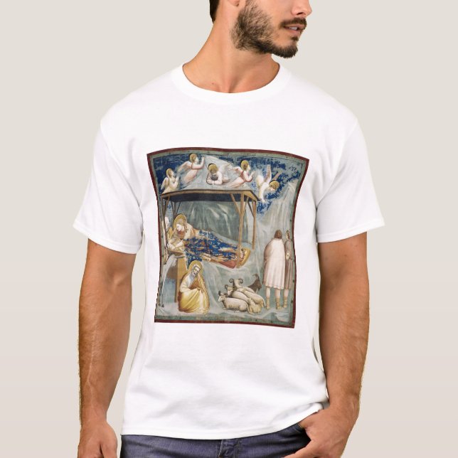 Navigation (Jesus Kristus födelse) (av Giotto) T Shirt (Framsida)