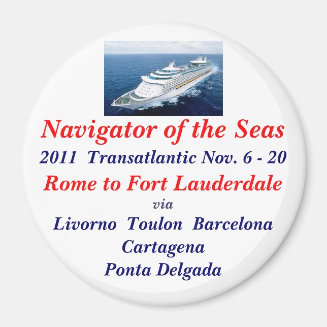NAVIGATOR AV HAVET MAGNET (Framsidan)