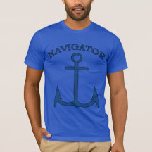 Navigator Blue Anchor Manar T-shirt