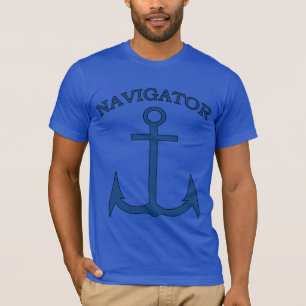 Navigator Blue Anchor Manar T-shirt