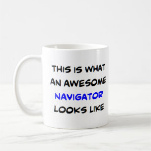 Navigator, fantastisk kaffemugg